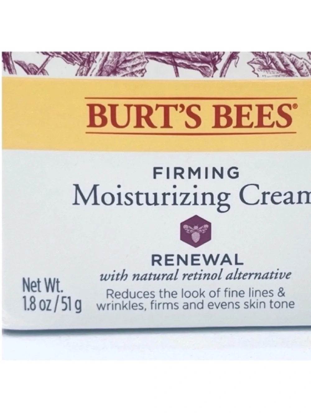 NEW! Burt's Bees Firming Moisturizing Cream, Mask & Lip Balm NIB